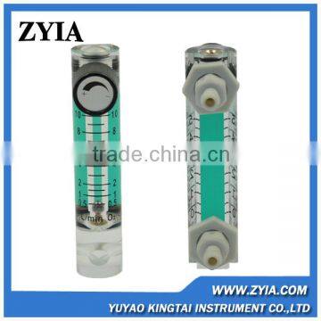 Low cost panel type acrylic hospital medical oxygen rotameter