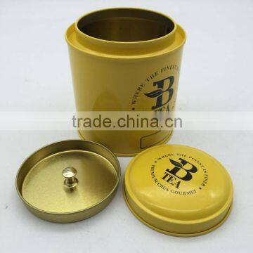 Food grade tea tin container/ tea tin canister