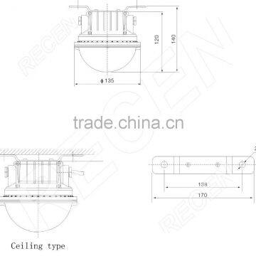5*1w IP65 China Manufacture Solid Maintenance-free Micro Water Proof Mini Size Led Explosion Proof Light photo-5