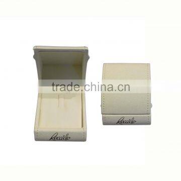 unique white PU plastic jewelry box