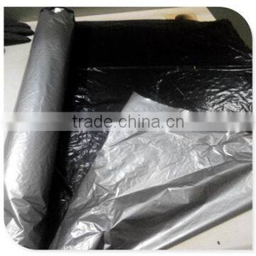 agriculture mulch film one side is black color and one side is silver color