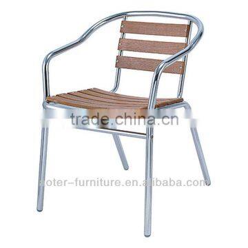 2016 aluminum restaurant used wood dining chair