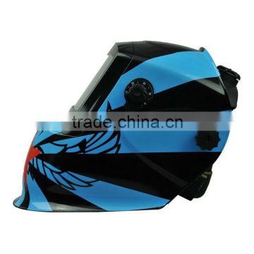 Big viewing area welding protective helmet