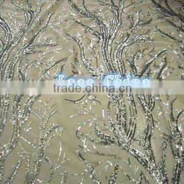 2016 Latest Design African French Lace Fabric Tulle Lace High Quality 5 Yards on Sale for Garment photo-2