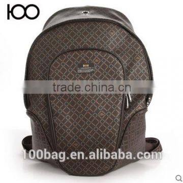 china factory high quality PU Leather backpack men backpack bag travel backpacks