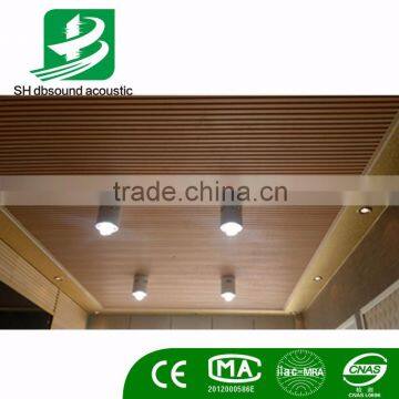 gypsum board ceiling wpc ceiling decoration 159*10mm