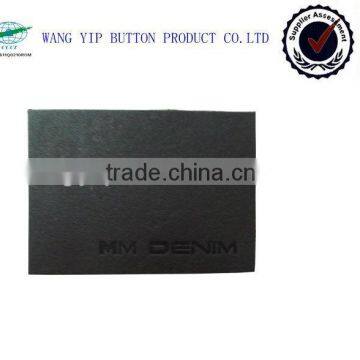 garment leather patch label for jeans