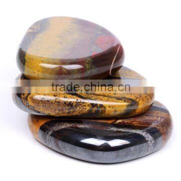 Yellow Tiger Eye Palm Stone/Pocket Stone as Romantic Gifts