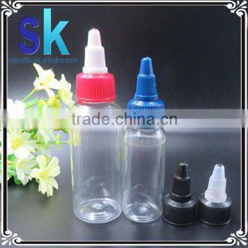 Hottest sale 60ml ejuice liquid flavors bottle with twist off cap