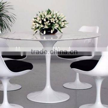 2015 fiberglass swivel tulip chairs with rotating function