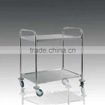 Update International stainless steel mobile Catering Rack trolley pan cart