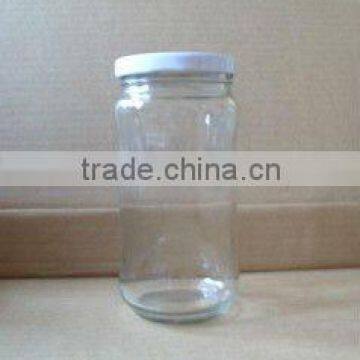 366ml glass jar,glass food jar,glass pickle jar