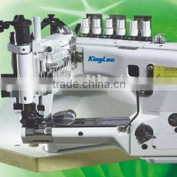 BS-35800DNU High-speed Feed-off The Arm Three-needle Chain stitch machine For Lap seaming