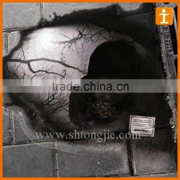 Custom Good Quality Full Colour Print Anti Slip Scratch Resistant Custom Pavement Stickers