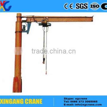 HIgh Quality Easy Operation And Slewing Jib Crane With Hoist 5T