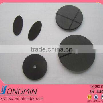 permanent flexible isotropic ring shaped rubber magnet