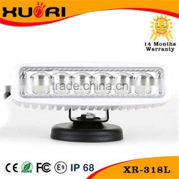 Long Lifetime warranty 18 watt led working lights ,9-32v 18w led work boat lamp ,slim led work light