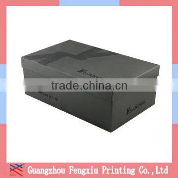 2015 strong cardboard printing customized high quality paper shoe box                        
                                                Quality Choice