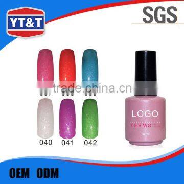 Well-Known Chinese Factory Private Label Thermal Gel Color Changeable Nail Polish photo-5