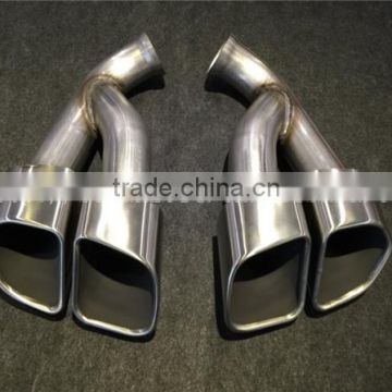 High qulity 1:1 desigh 2015 Cayenne Turbo exhaust muffler tips