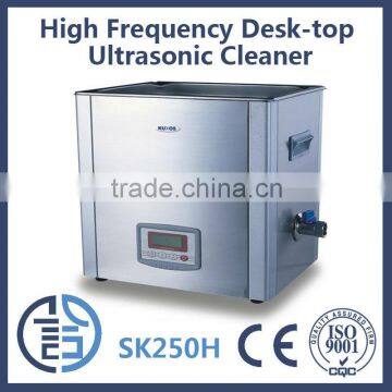 250W High Frequency digital control Lab ultrasonic denture cleaner skin cleaner