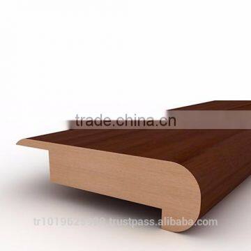 pvc mdf stair nose, skirting board