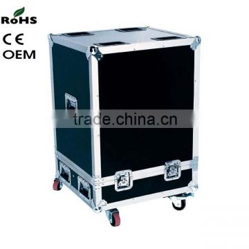 high quality OEM dj equipment case aluminum dj flight case on wheels