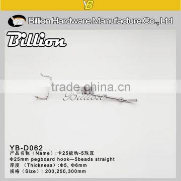 Supermarket Pegboard Display Hanging Hook / Shop Metal Hanging Hook / Store Clothes Hanger photo-2