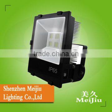 120W 10800LM Meanwell driver PF0.9 CRI80 IP65 AC85-265V Natural White 4000-4500K LED Floodlight