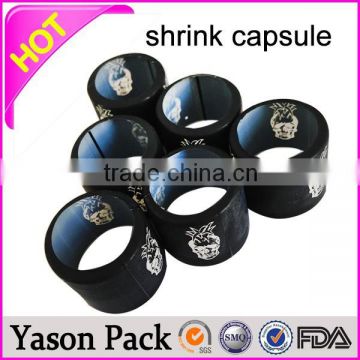 Yason hot sale shrink caps for wine bottles cap grinding shrink capsules for wine bottles