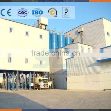 Compact and professional design full automatic dry mortar produce line made in China