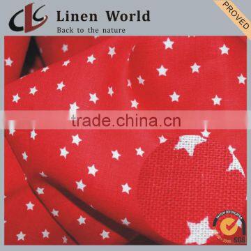10*10 High Quality Printed Linen Rayon Fabric