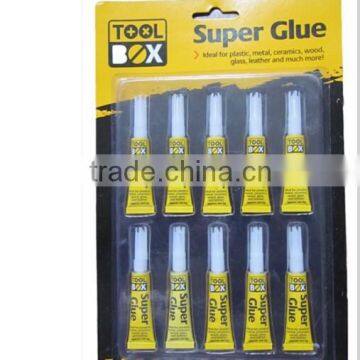 10pcs 2015 New and Strong Blister Pack Fast Super 502 Glue