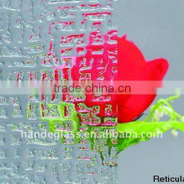 3mm clear pattern glass