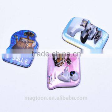 most popular WALL.E design PET 3D bubble fridge magnets for kids