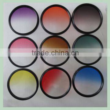 TS-GCF DSLR Camera Gradual Color Filter,gradual Brown Color Filter,Color Graduated Brown Lens Filter photo-3