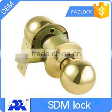 cylindrical door knob lock