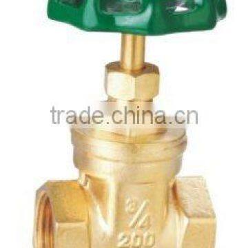 brass gate valve