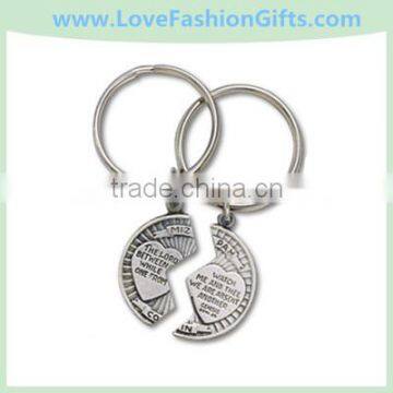 Metal Heart Shaped Keychain/Keychains/Keytag