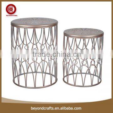 2014 Wholesale Metal Alll Kinds Size Table Round