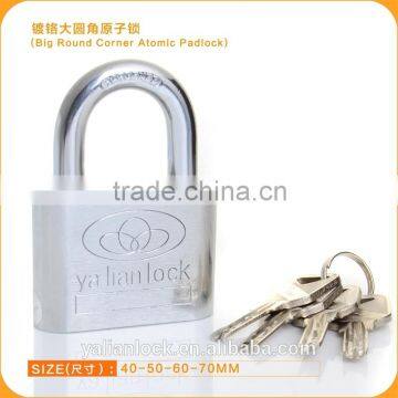 Hot Whosale Big Round Corner Atomic Iron Padlock