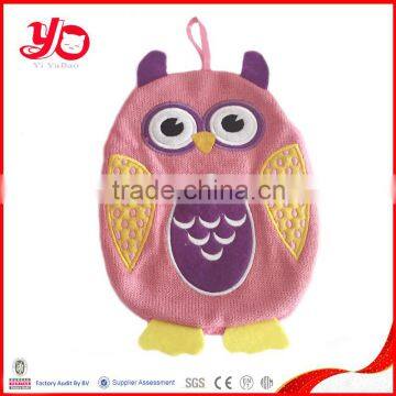 High quality plush hot water bag toy, plush animal hot water bag
