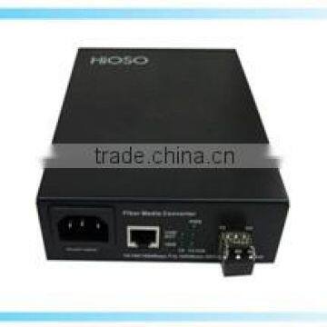 10 100 1000M Gigabit SFP Media Converter