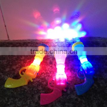 plastic gun kids night light, decorative night light lamp, custom color changing led night light toys