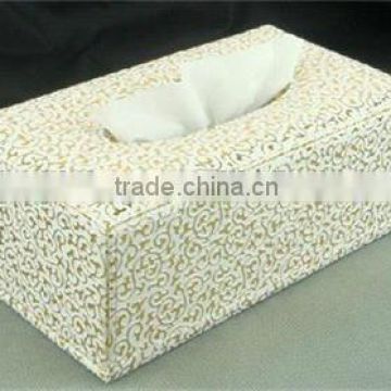 Elegant PU paper towel box,2015 new-style paper tissue box