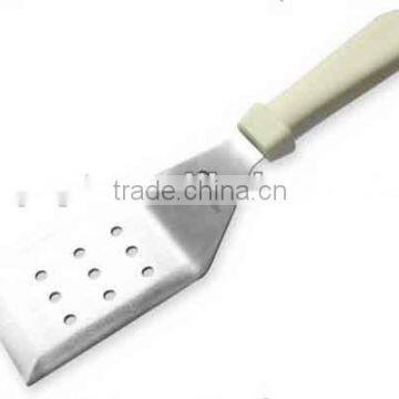 Stainless steel small silicone handle pizza shovel