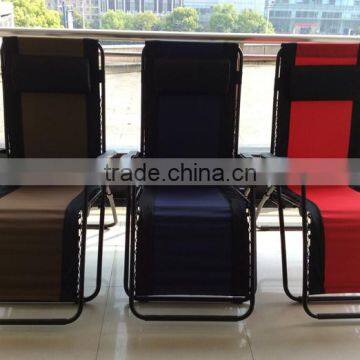 Covered Edge Blue Oxford Fabric Zero Gravity Chair