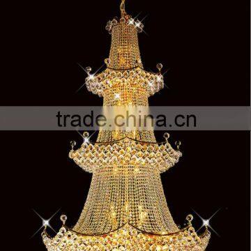 Elegant modern crystal big chandelier