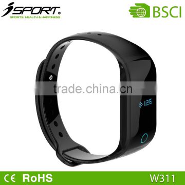 Sleep Monitor Fitness Band Bluetooth Bracelet With Wristband Heart Rate Monitor