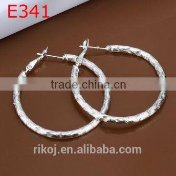 wholesale 925 sliver african hoop earring